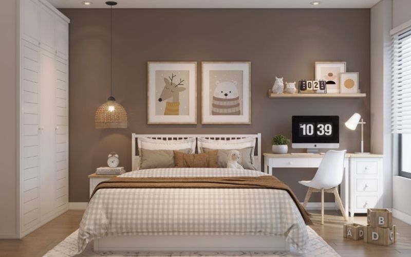 Màu vàng và nâu tưởng như ấm áp nhưng lại là “rào cản” phong thủy cho nam Nhâm Thìn 2012