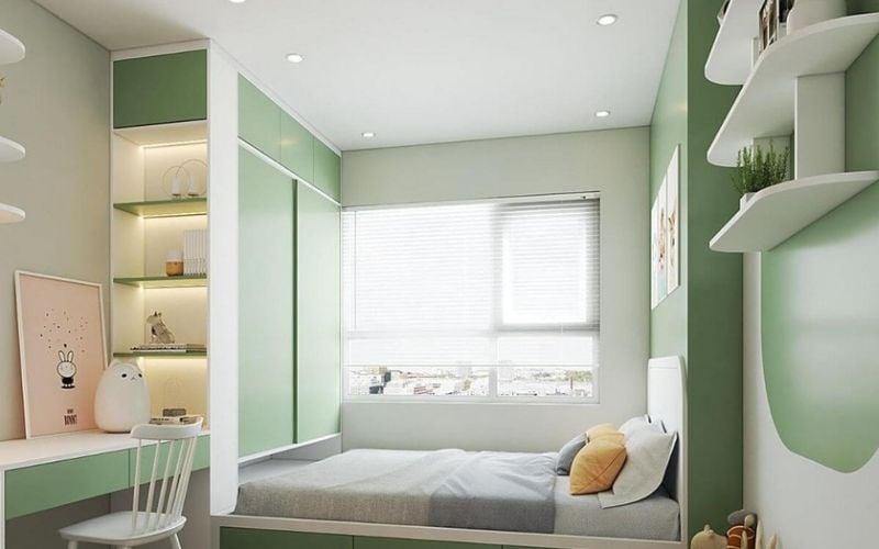 Màu xanh lá nếu dùng quá nhiều cũng có thể lấn át năng lượng Thủy của Nhâm Thìn