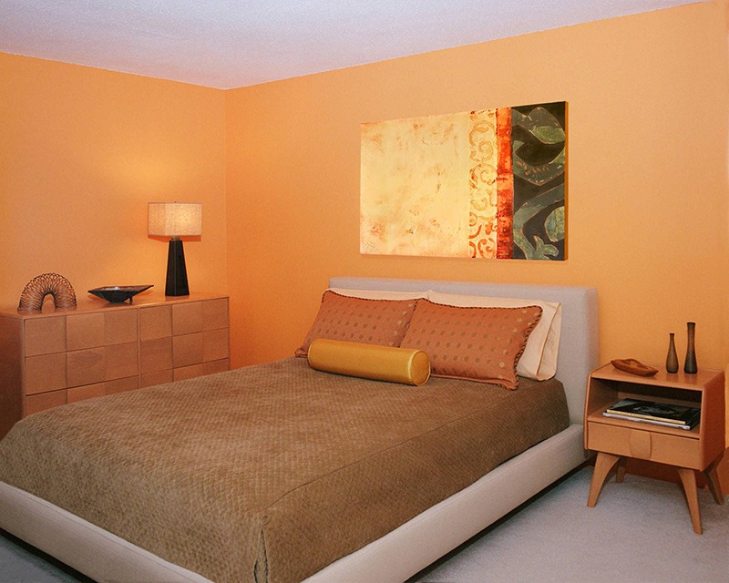 Nên tránh sơn phòng cho bé Quý Tỵ với các tông màu nóng thuộc Hỏa và Thổ