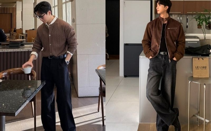 Khi buộc phải dùng màu đen, bạn có thể kết hợp thêm tông vàng nâu để trung hòa năng lượng