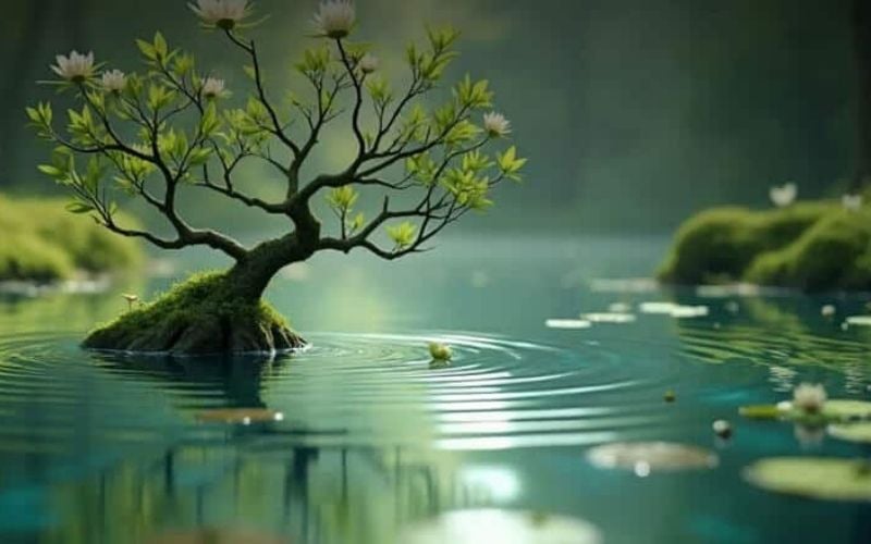 Mộc được Thủy dưỡng sẽ giúp vận khí 2026 của Canh Thân ổn định