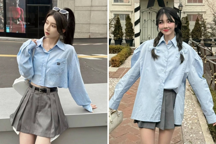 Màu xanh da trời xung khắc với năng lượng của nữ Bính Thân