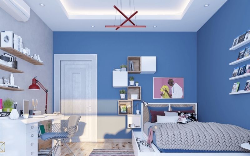 Phòng bé Nhâm Thìn 2012 nên chọn tông màu hợp mệnh để hỗ trợ phát triển trí tuệ và tinh thần tự lập