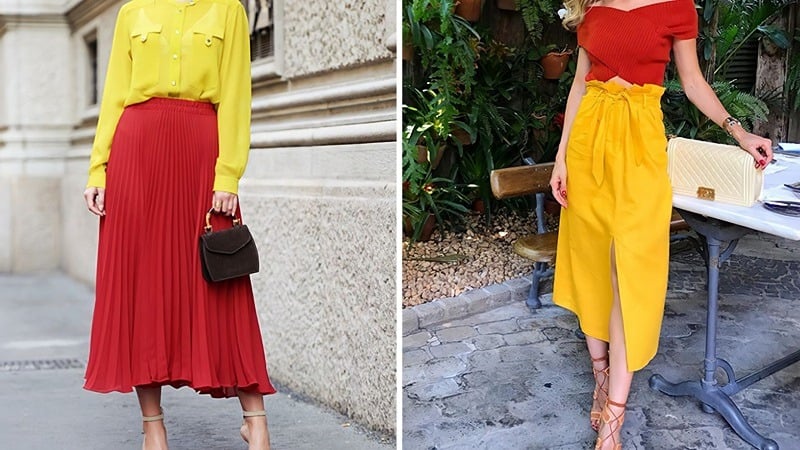 Nữ mạng Nhâm Tuất nên tránh mặc đồ có màu sắc thuộc Hỏa và Thổ khi xuất hành đầu năm