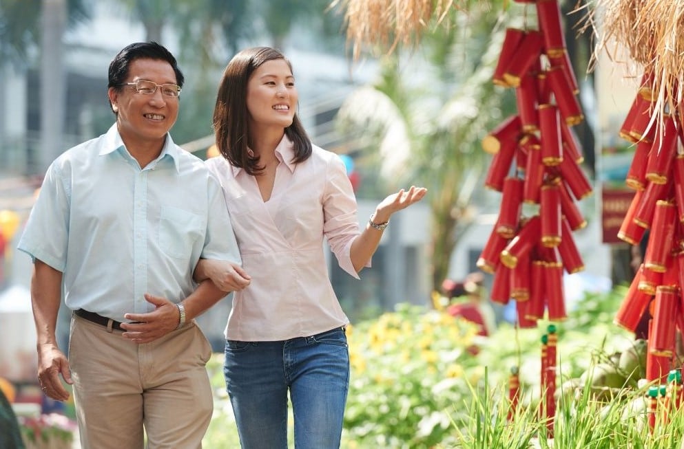 Việc xuất hành đầu năm chỉ mang lại hiệu quả khi tinh thần thoải mái