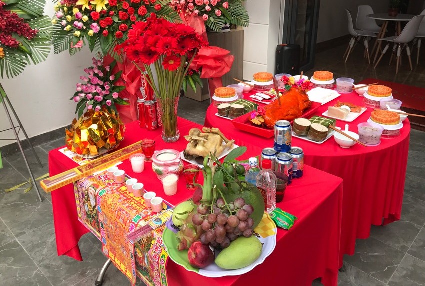 Các lễ vật cần có trong mâm cúng khai trương cửa hàng năm 2026