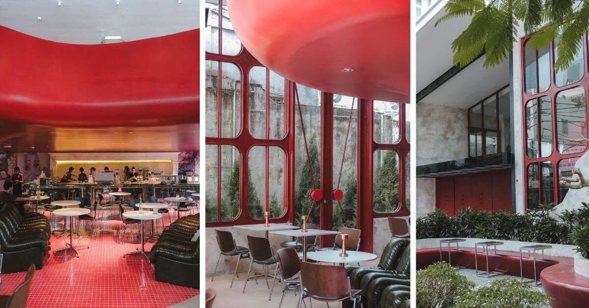 Nữ Đinh Tỵ 1977 nên trang trí quán cà phê với các gam màu đỏ, cam, tím (thuộc Hỏa) làm chủ đạo