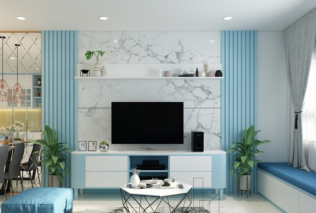 Nữ Nhâm Tuất nên dùng nhiều màu sắc thuộc hành Kim và Thủy trong thiết kế nội thất để tăng cường sinh khí cho ngôi nhà