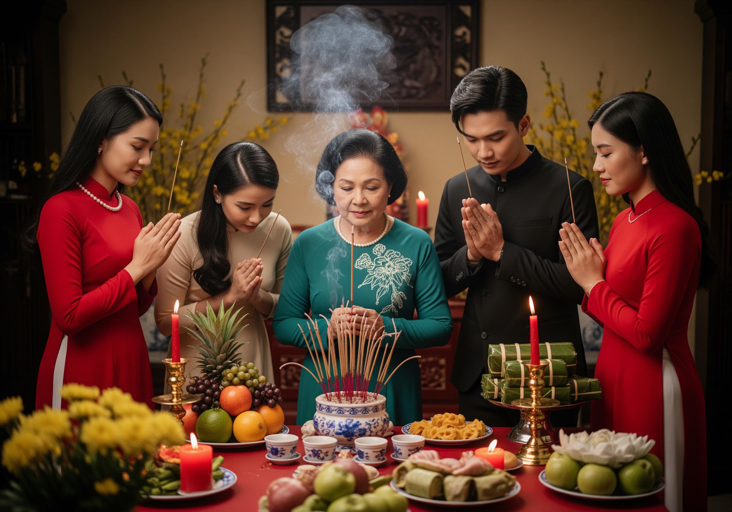 Việc chuẩn bị văn khấn chu đáo giúp việc cúng Tất niên diễn ra suôn sẻ và trọn vẹn hơn