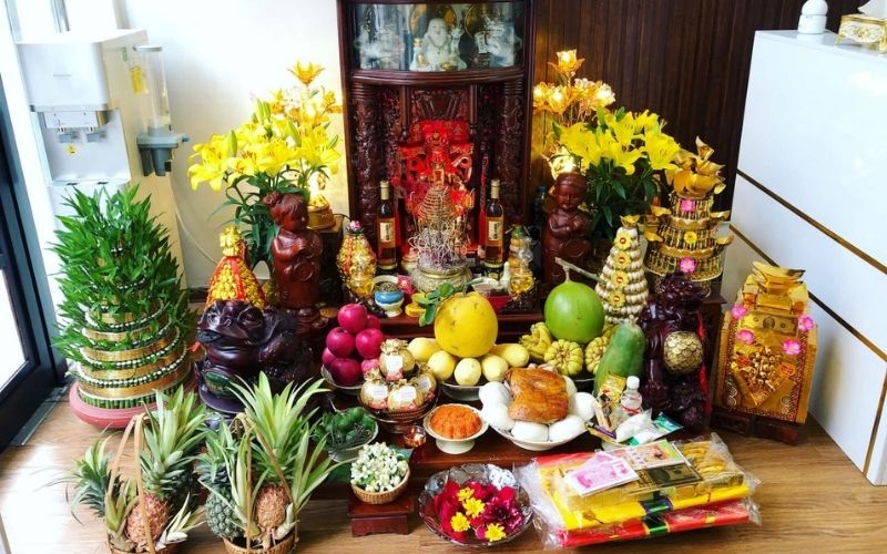 Sự chỉn chu trong chuẩn bị chính là cách bày tỏ lòng tôn kính với Thần Tài