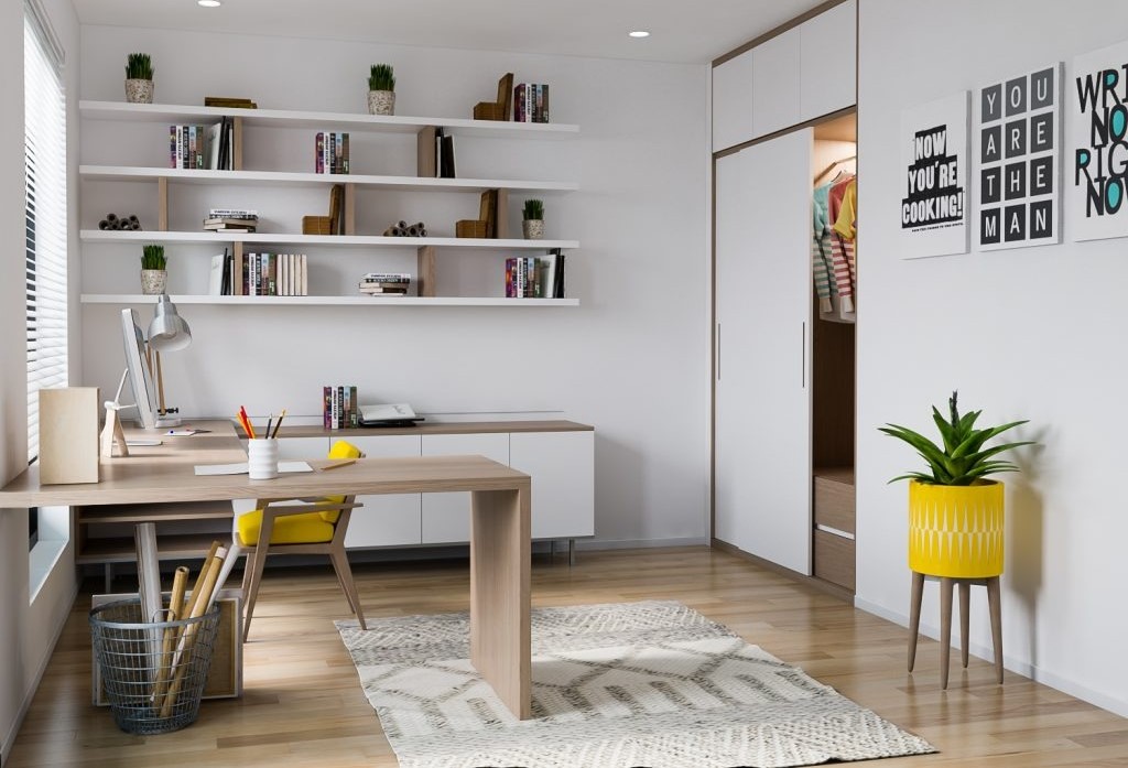 Ánh sáng tại khu vực làm việc cần hài hòa, tránh quá chói hoặc quá tối