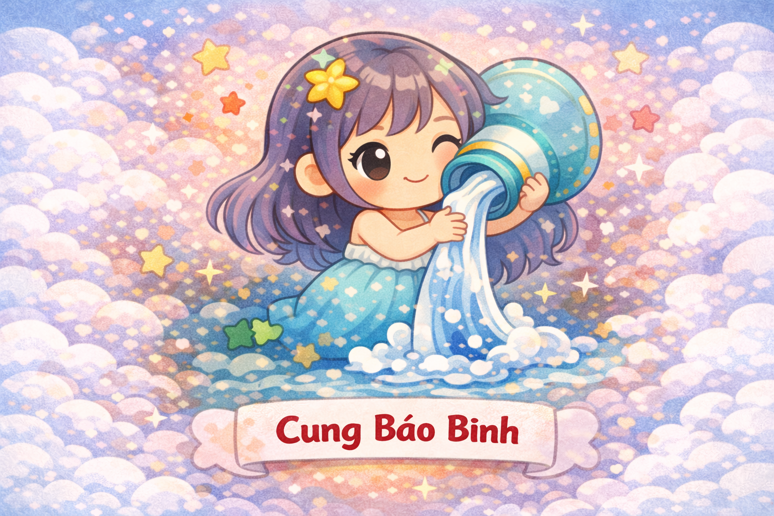 Hôm nay là một ngày cuối tuần vô cùng may mắn với cung Bảo Bình