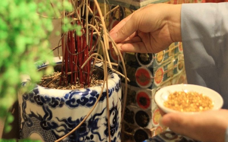 Tỉa chân hương là cách thể hiện lòng thành kính, hướng về sự tinh sạch trong tâm và trong nhà