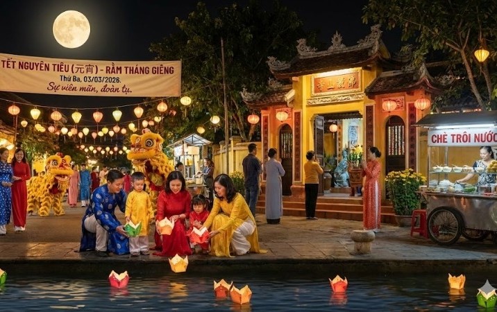 Tết Nguyên tiêu 2026 rơi vào ngày 03/03/2026 dương lịch