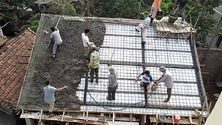 Đổ mái vào ngày tốt sẽ giúp kích hoạt dòng năng lượng tích cực cho gia đình