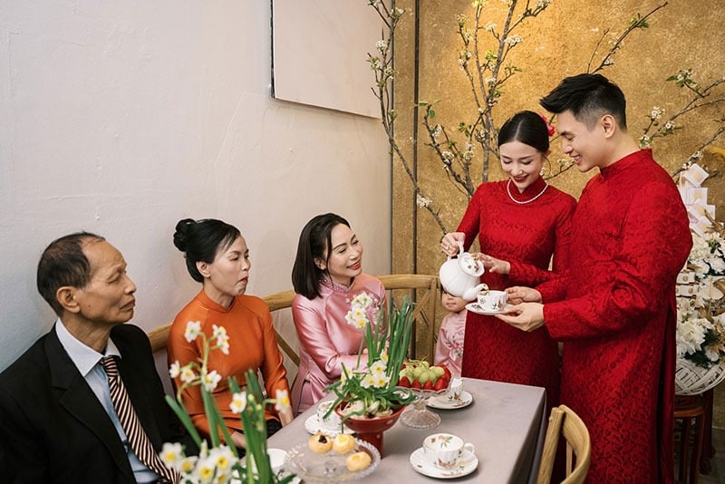 Gia đình nên kết hợp ngày, giờ hoàng đạo và điều kiện thực tế để sắp xếp làm lễ ăn hỏi phù hợp