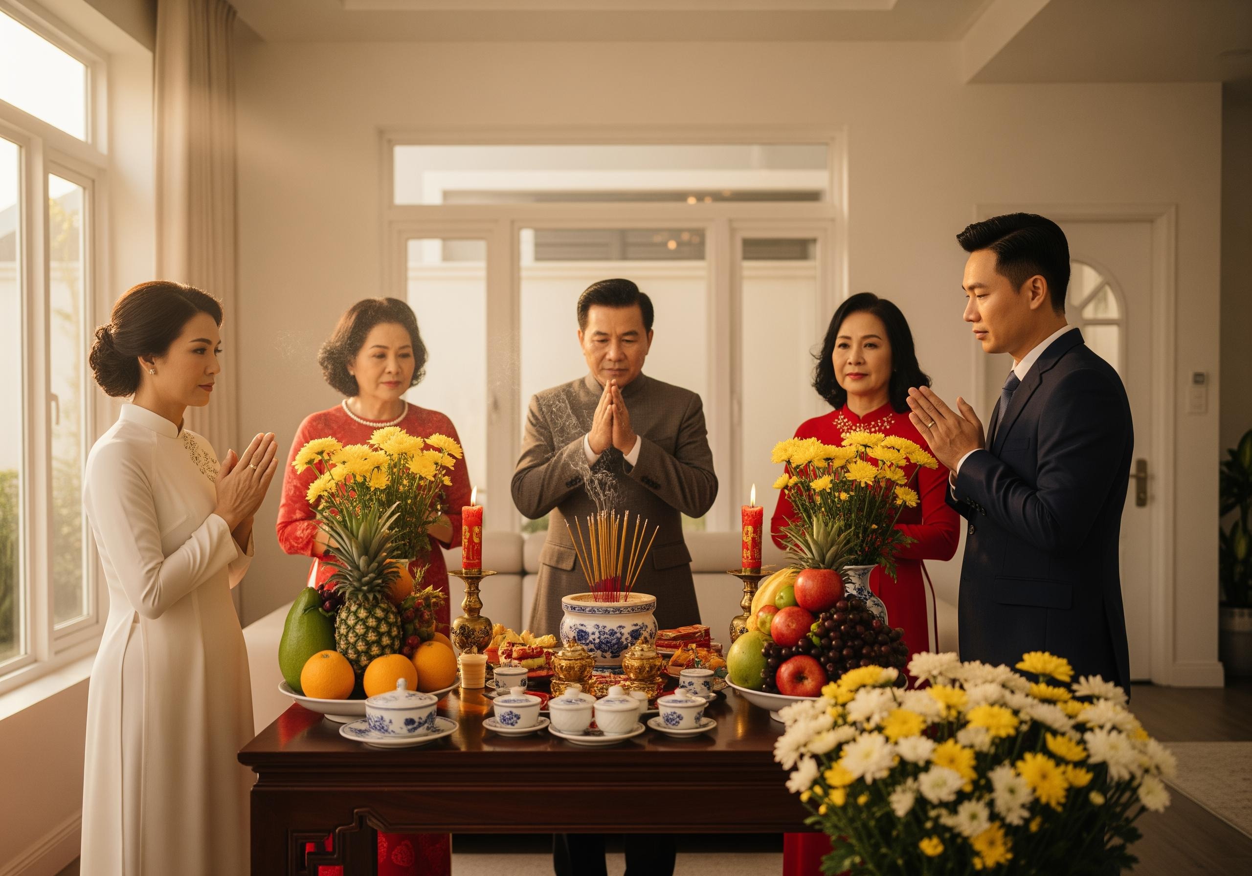 Gia chủ Mậu Ngọ nên thực hiện nghi lễ nhập trạch gọn gàng và trang nghiêm