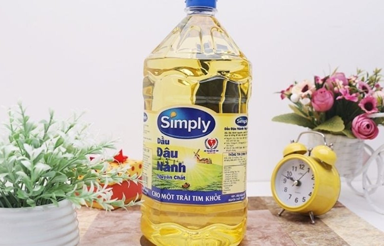 Dầu ăn đậu nành SIMPLY phù hợp với gia đình có tần suất nấu ăn cao