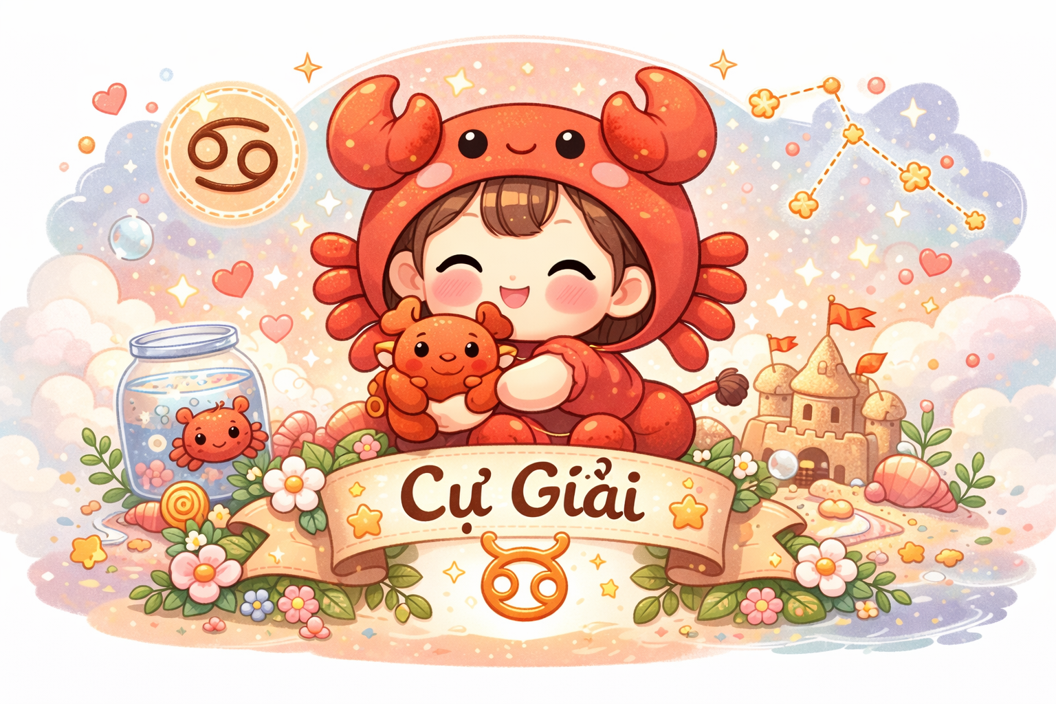 Vận trình hôm nay mang tới cho Cự Giải những tín hiệu tích cực về phương diện nhân duyên