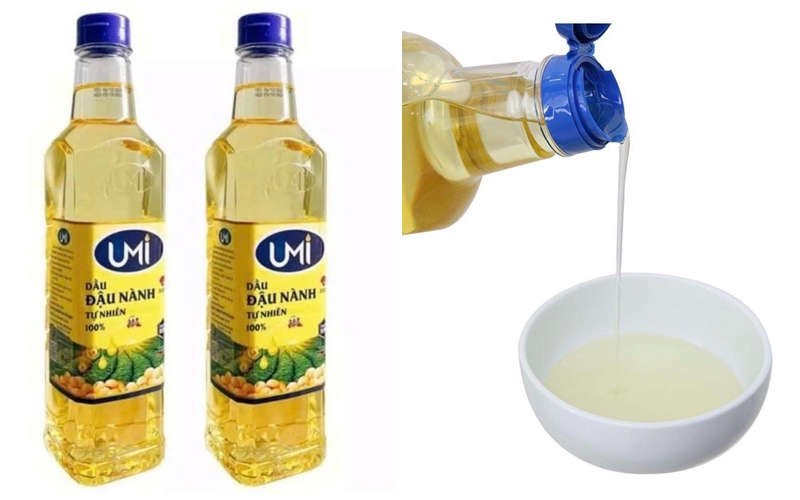 Dầu đậu nành UMI chai 900ml là mặt hàng dễ bán với nhu cầu ổn định
