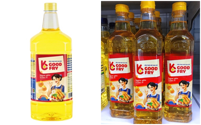 Dầu thực vật cao cấp GOODFRY loại 1L được nhiều người tiêu dùng đánh giá cao