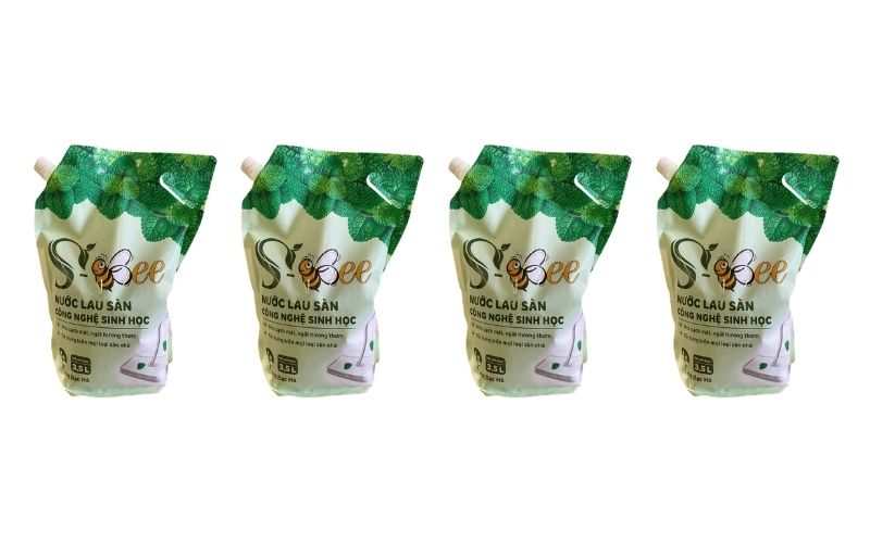 1 thùng S-BEE 3.5L gồm 4 túi lớn là lựa chọn lý tưởng cho không gian cần làm sạch mỗi ngày 