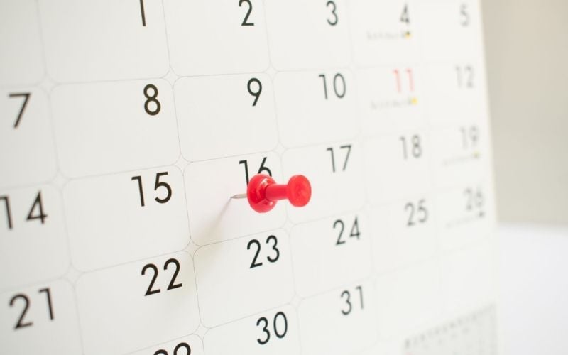 Danh sách ngày tốt trong tháng thường được tham khảo trước khi thực hiện việc quan trọng