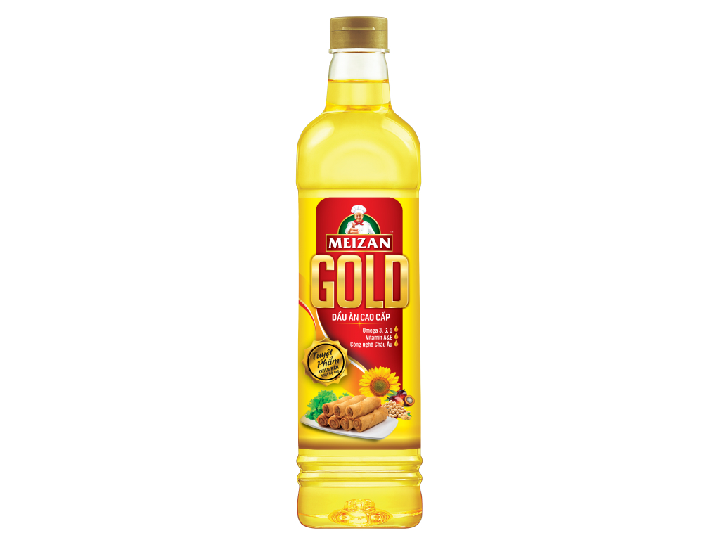 Dầu ăn MEIZAN Gold chai 1L có mức giá phù hợp với nhiều gia đình