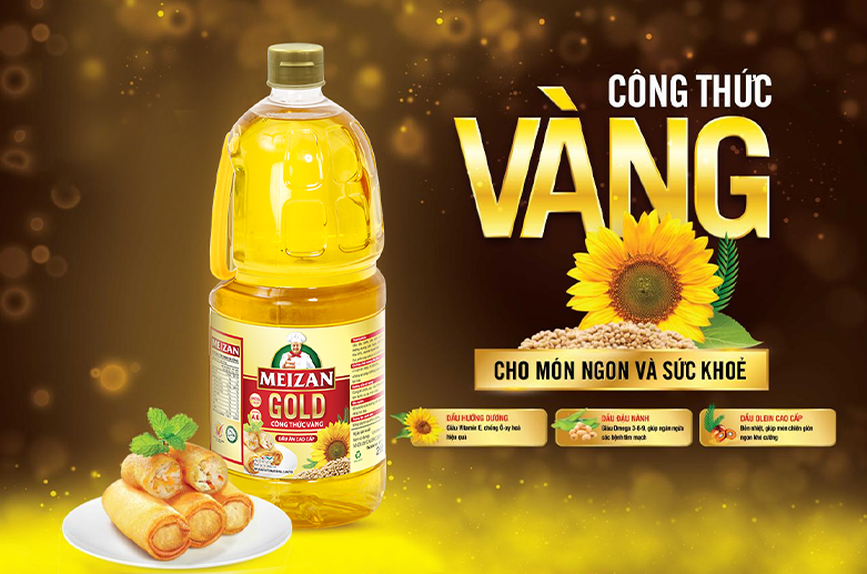 MEIZAN Gold chai 2L có thể dễ dàng mua được ở các hệ thống bán lẻ
