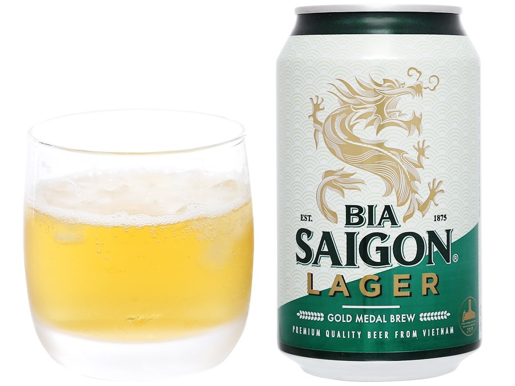 Bia SAIGON LAGER được ủ với phương pháp lên men chìm tạo ra hương vị đậm đà đặc trưng