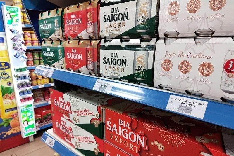 Bia SAIGON LAGER được phân phối ở hầu hết các đại lý, siêu thị và cửa hàng bán lẻ trên toàn quốc