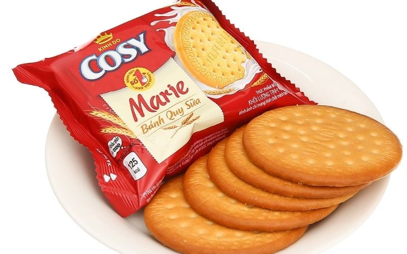 Bánh quy COSY Marie là món ăn nhẹ quen thuộc của nhiều gia đình