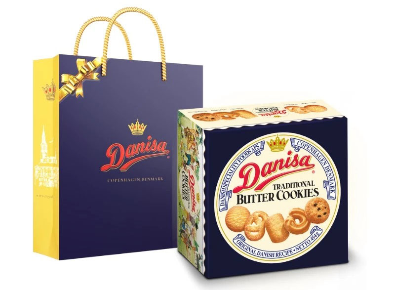 Giá bán lẻ của bánh quy bơ DANISA có sự giao động tùy thuộc vào chính sách bán hàng của từng đơn vị phân phối