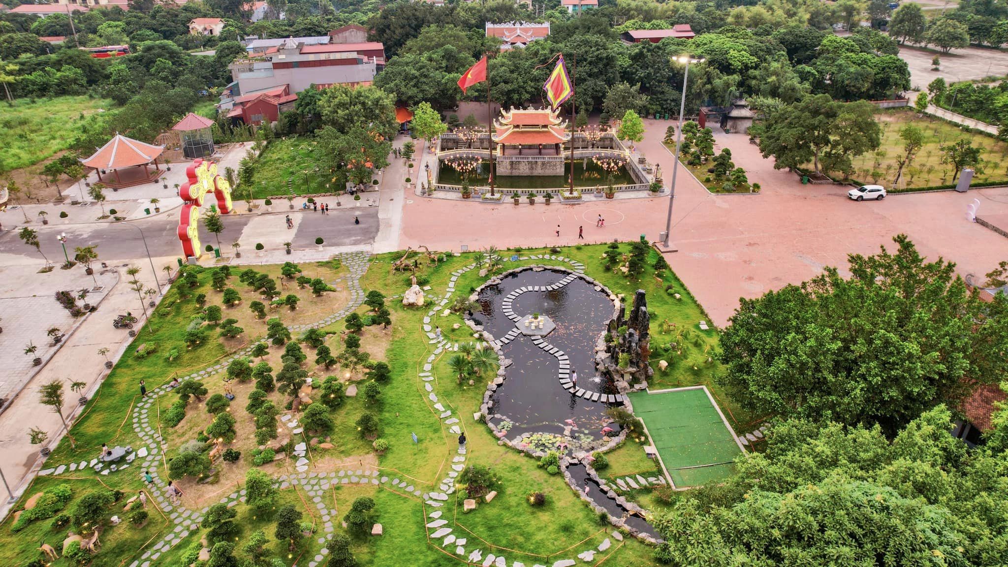 Đền Quan Đệ Tam Lảnh Giang thuộc tỉnh Hà Nam cũ