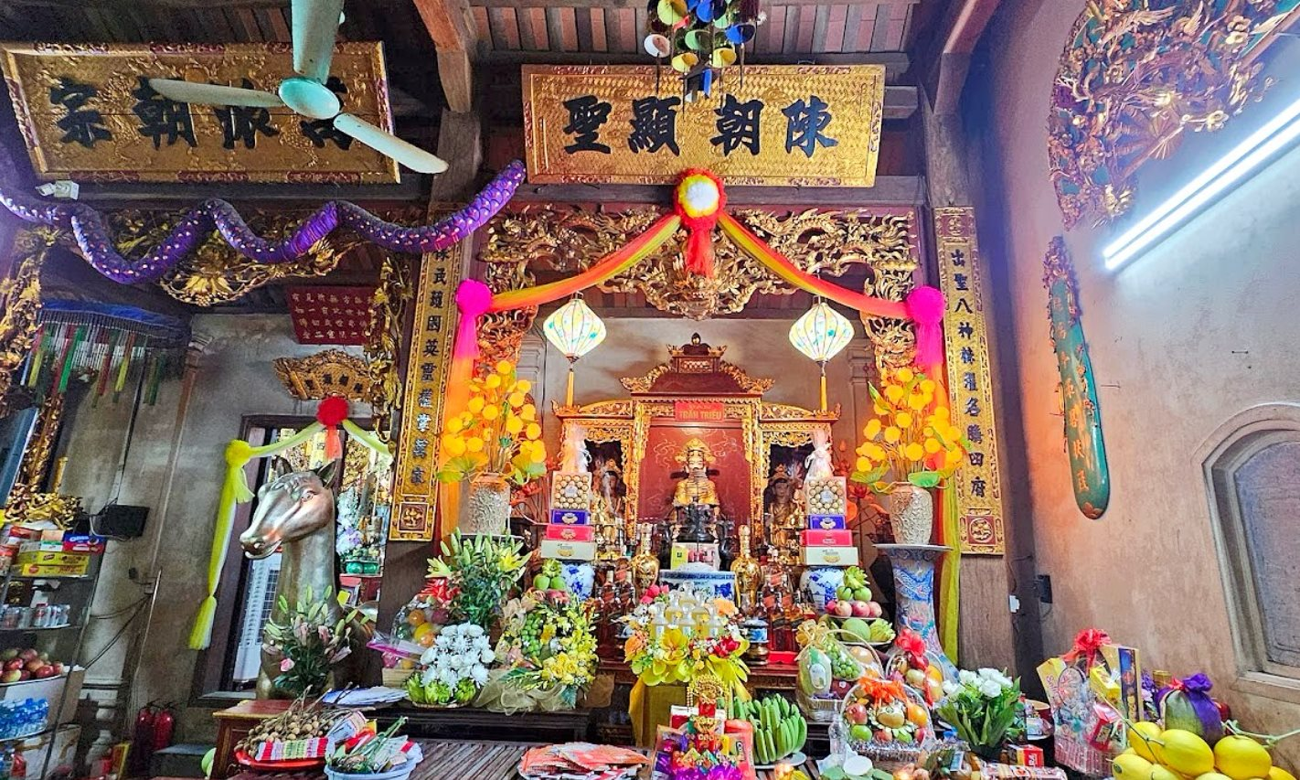 Đền Quan Lớn Đệ Tam Lảnh Giang nay thuộc tỉnh Ninh Bình