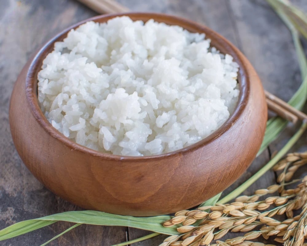 Gạo Séng Cù nấu lên thơm dẻo