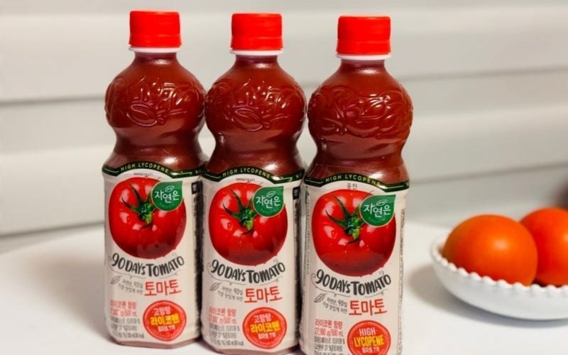 Thành phần cơ bản giúp nước cà chua trở thành thức uống nhẹ, lành mạnh