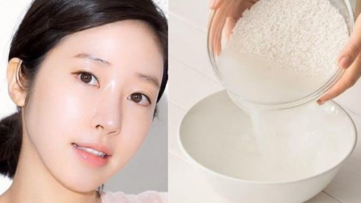 Nước vo gạo chứa vitamin và khoáng chất có lợi cho da mặt