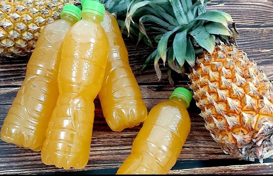 Sản phẩm chứa nhiều nước ép dứa nguyên chất sẽ giữ được hương vị tự nhiên