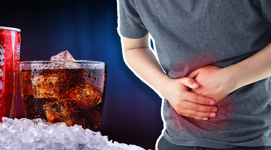 Khí CO₂ trong nước có gas dễ khiến dạ dày gặp tình trạng khó chịu nếu tiêu thụ quá nhiều