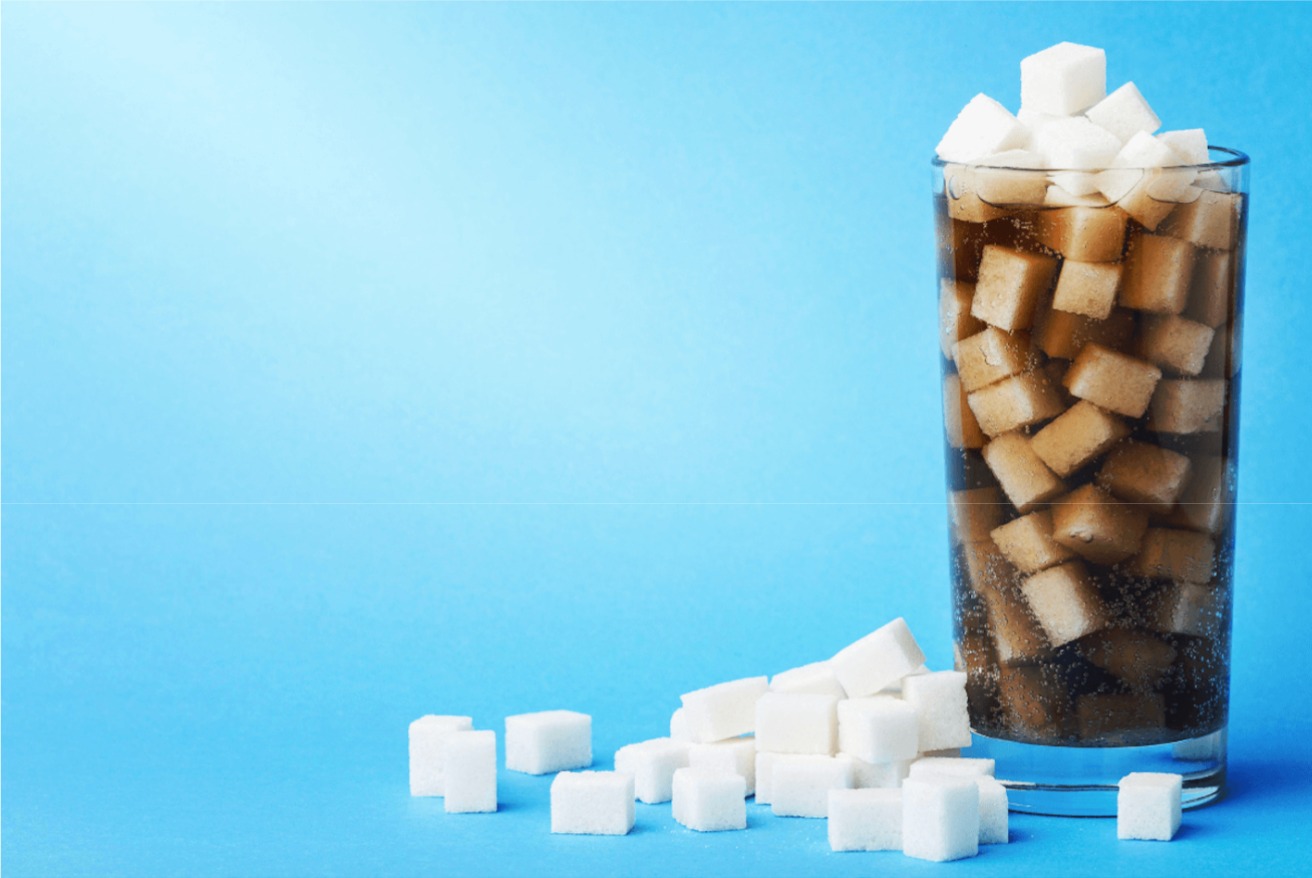 Lượng đường lớn trong các loại nước ngọt có gas không tốt cho hệ vi sinh đường ruột