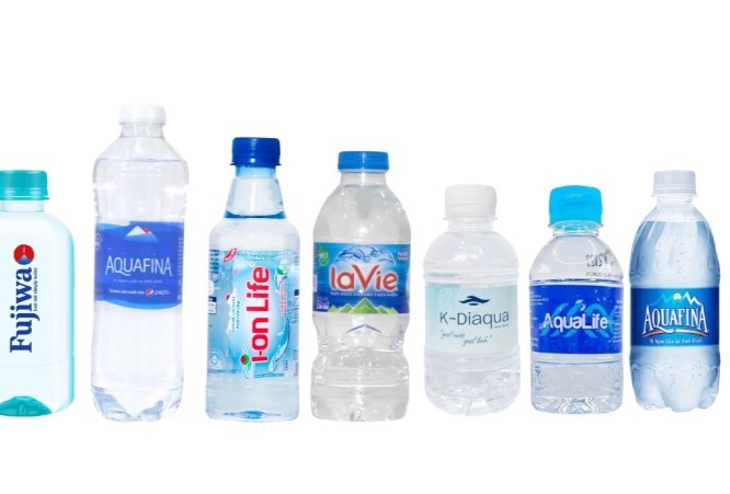 Hai loại dung tích 500ml và 330ml được sử dụng nhiều