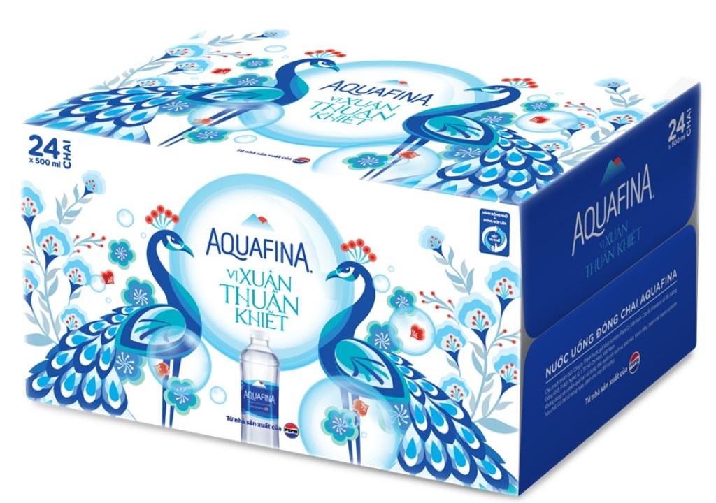 Quy cách đóng gói 24 chai/thùng được dùng phổ biến