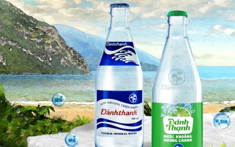 Nước khoáng có ga Đảnh Thạnh phù hợp với người mới sử dụng