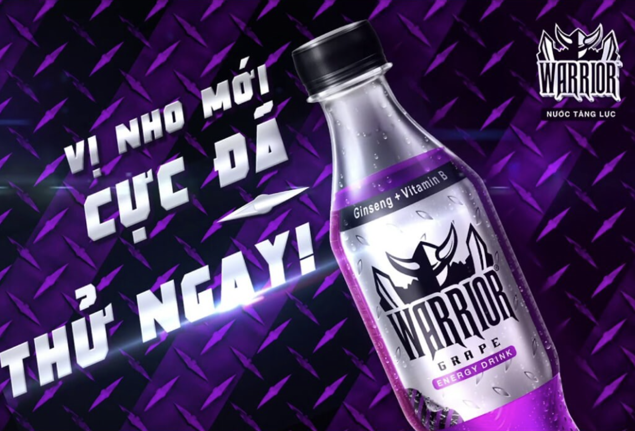 Nên sử dụng nước ngọt có ga Warrior điều độ để không ảnh hưởng xấu đến sức khoẻ 