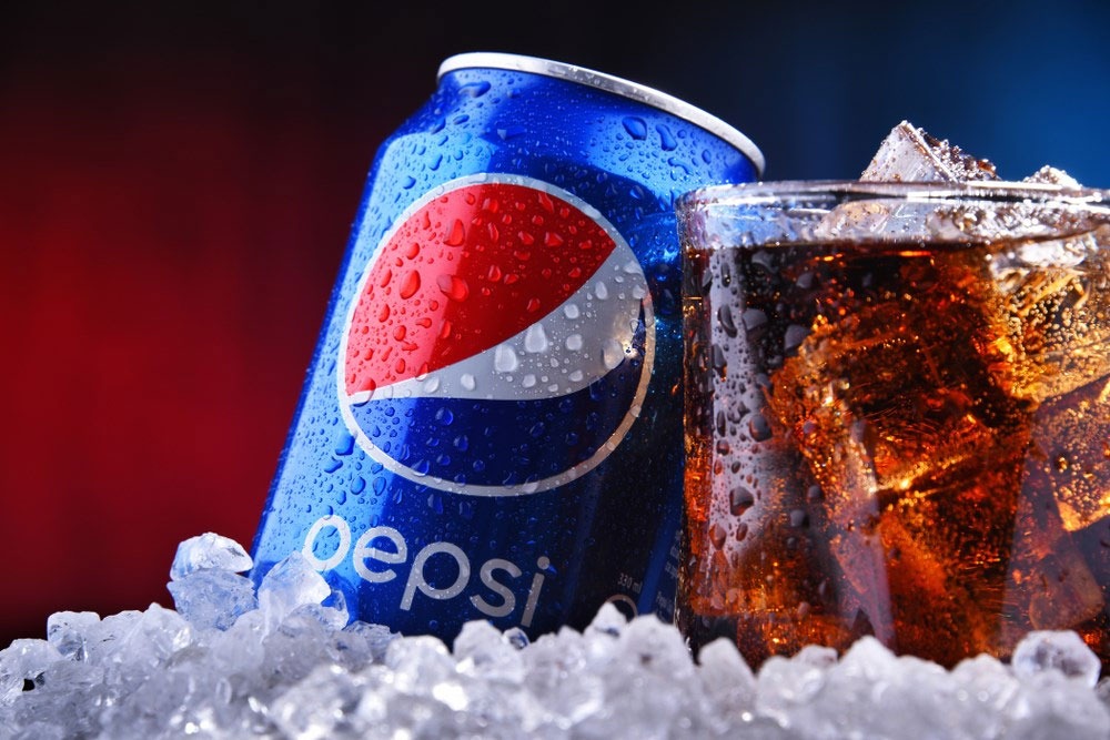 Pepsi là dòng nước giải khát có gas nổi tiếng của tập đoàn PepsiCo