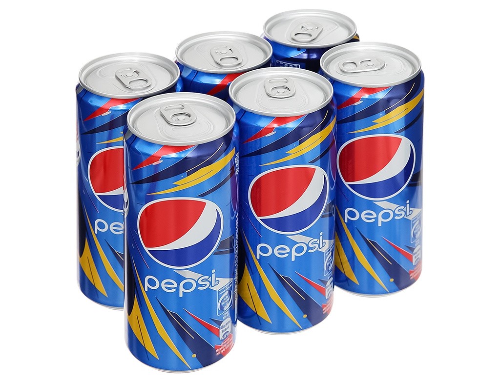 Một lon Pepsi dung tích 330ml thường chứa khoảng 130 - 150 calo