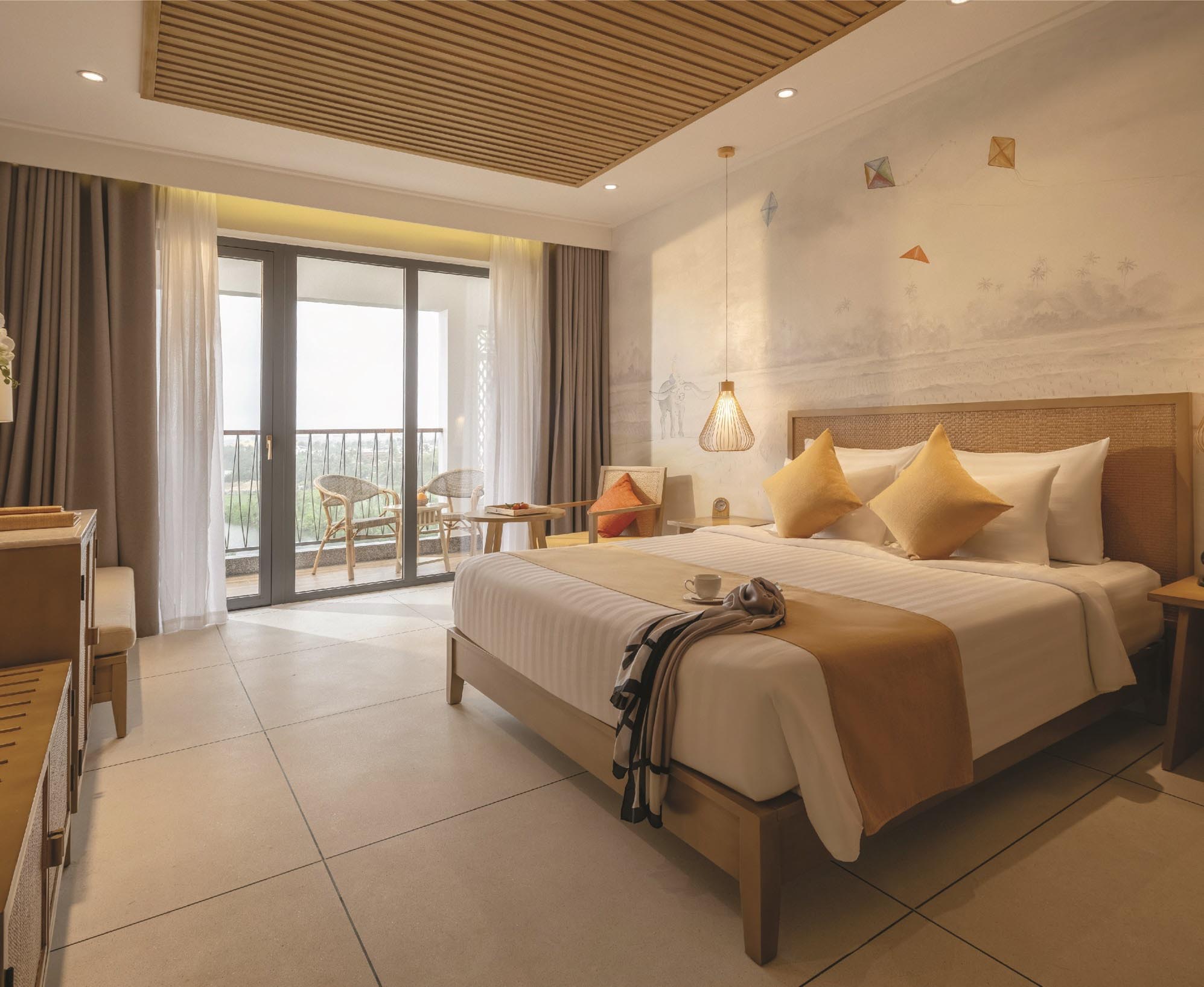 Little Oasis Hotel Hội An nằm gần sông Thu Bồn