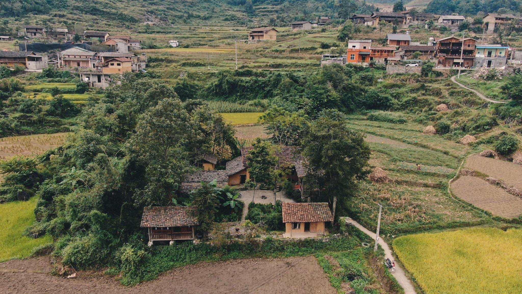 Lolo Eco House mang đậm yếu tố văn hoá vùng cao