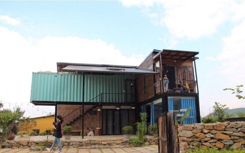 Homestay Savana với thiết kế container giữa thiên nhiên xanh mát 